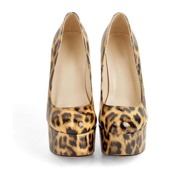 Platform Pumps Stiletto Size 9.5 - Picture 4 of 7